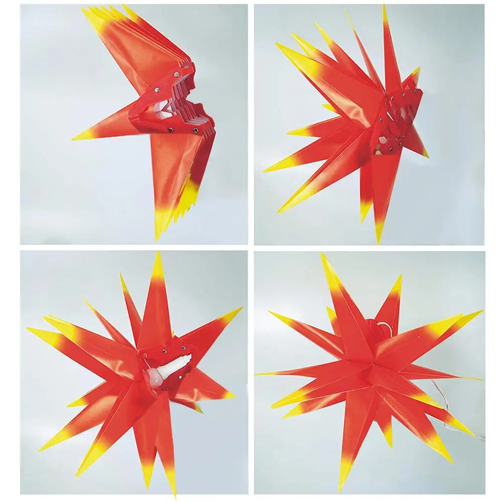 Outside Light Folding Star Advent Star 3D Explosion Star Light For Bar Stage Creative Decoration Hanging 18-point Star Lampshade
Outside Light Folding Star Advent Star 3D Explosion Star Light For Bar Stage Creative Decoration Hanging 18-point Star Lampshade