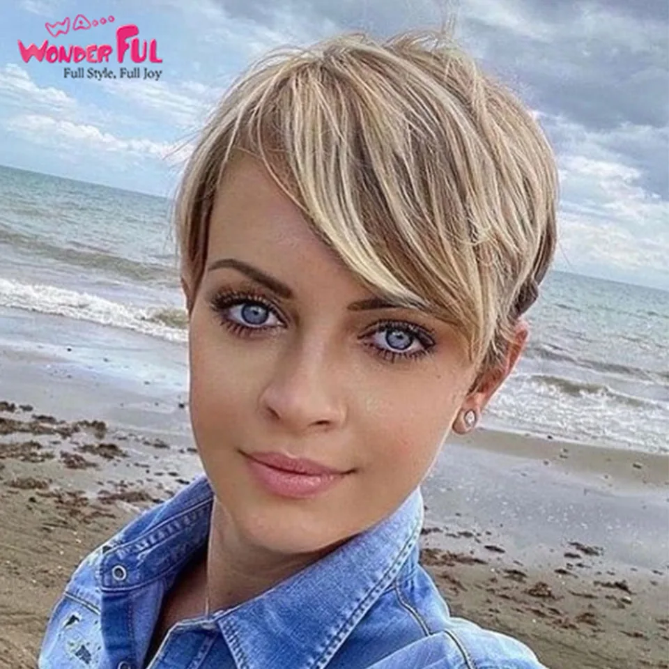 Wonderful Fashion Short Straight Human Hair Wigs For Women Daily Side Part Wig Colored Remy Hair Wigs Glueless Machine Made Wigs
Wonderful Fashion Short Straight Human Hair Wigs For Women Daily Side Part Wig Colored Remy Hair Wigs Glueless Machine Made Wigs
