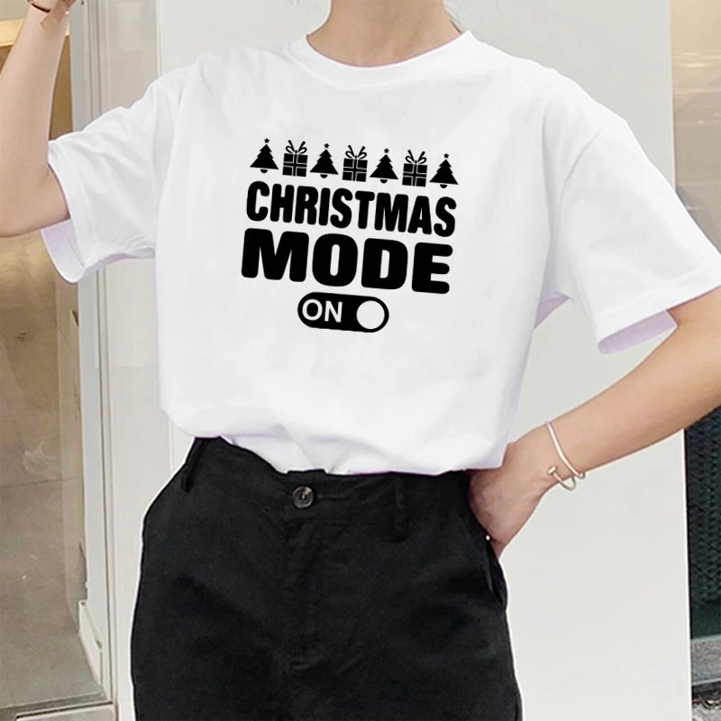 Women Summer Aesthetic Top Crew Neck Shirts for Women Graphic Tees Female Christmas Mode On Printed T-shirts
Women Summer Aesthetic Top Crew Neck Shirts for Women Graphic Tees Female Christmas Mode On Printed T-shirts