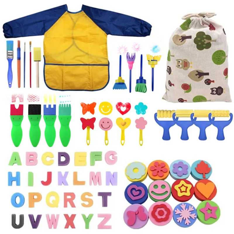1Set Sponge Paint Brush Drawing Toys Art Tools For Kids DIY Graffiti Sponge Brushes Kids Games Funny Toys Educational Toys
1Set Sponge Paint Brush Drawing Toys Art Tools For Kids DIY Graffiti Sponge Brushes Kids Games Funny Toys Educational Toys