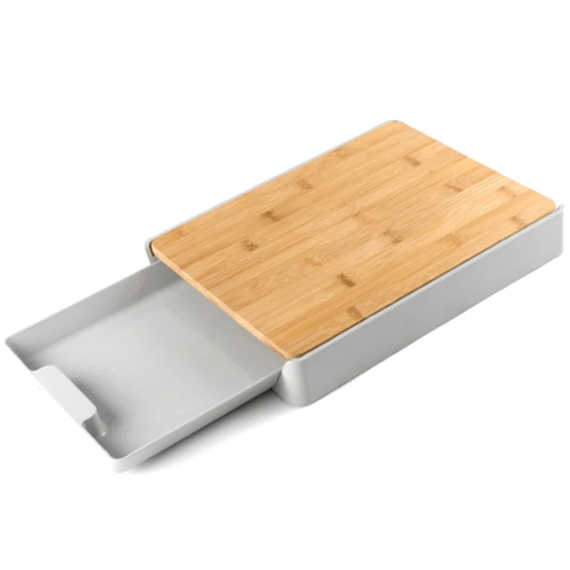 Kitchen Chopping Board Fruit Vegetable Cutting Plate Detachable Food Storage Pulling Board Drawer Type Household Cutting Board
Kitchen Chopping Board Fruit Vegetable Cutting Plate Detachable Food Storage Pulling Board Drawer Type Household Cutting Board