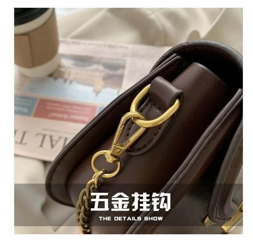 New style net red fashion women's bag retro women's single shoulder bag texture foreign style portable messenger bag
New style net red fashion women's bag retro women's single shoulder bag texture foreign style portable messenger bag