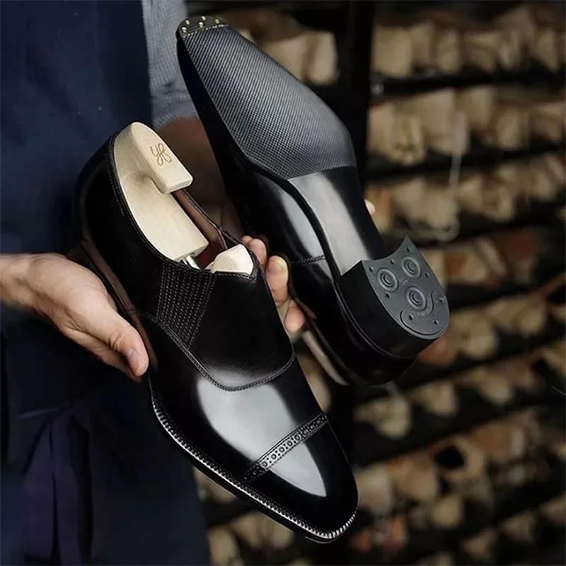 Men Shoes Party Slip on Sapatos Para Hombre Comfortable Classic Spring Autumn Office PU Leather Simplicity Solid Round Toe KZ306
Men Shoes Party Slip on Sapatos Para Hombre Comfortable Classic Spring Autumn Office PU Leather Simplicity Solid Round Toe KZ306