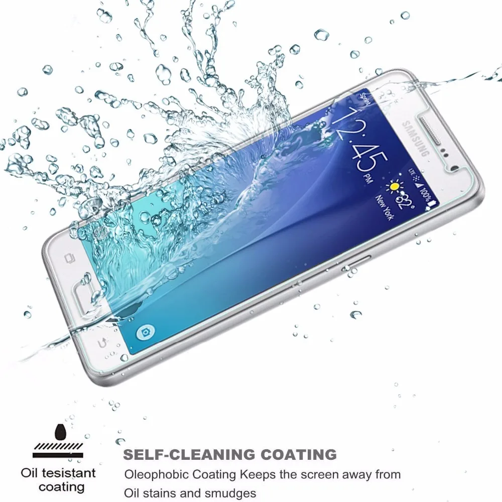 Закаленное стекло для Samsung Galaxy Grand Prime 2 шт./лот 9H | Мобильные телефоны и аксессуары