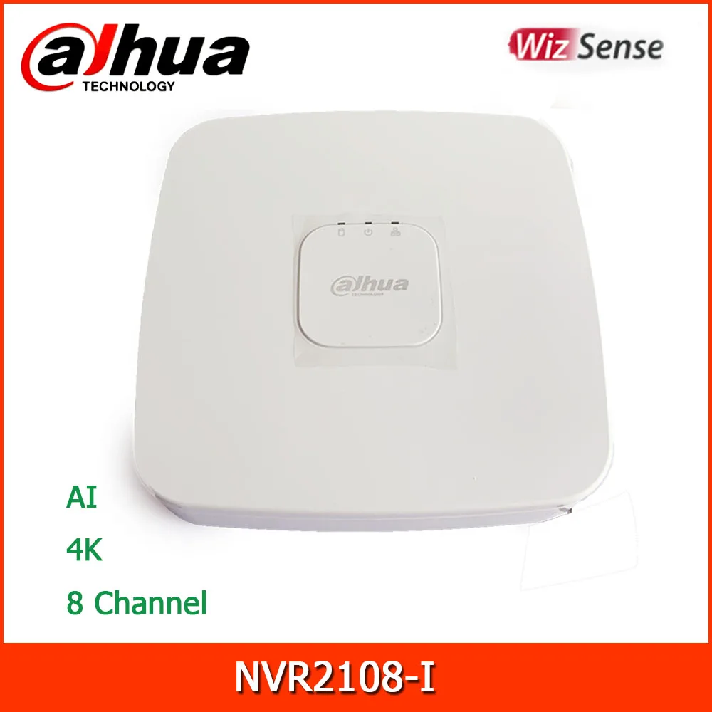 Сетевой видеорегистратор Dahua NVR 8-канальный сетевой Смарт 1U WizSense Видео
