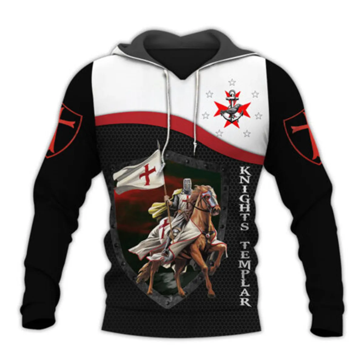 Knight Templar 3D All Over Printed Hoodie Men/Women Harajuku Fashion Hooded Sweatshirt Autumn Unisex hoodies Drop ship H-0978
Knight Templar 3D All Over Printed Hoodie Men/Women Harajuku Fashion Hooded Sweatshirt Autumn Unisex hoodies Drop ship H-0978