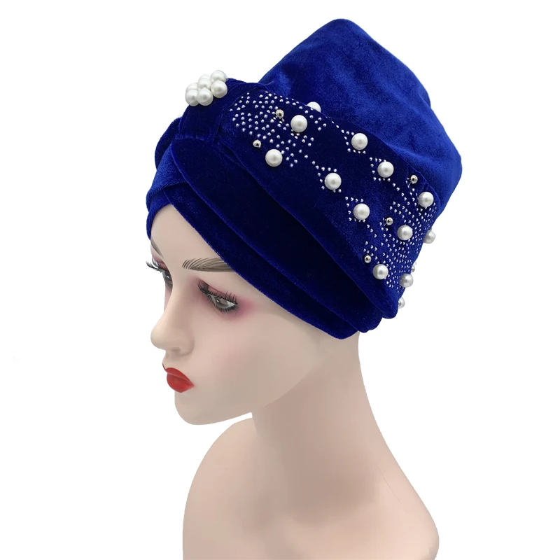 2021 New Beading Velvet Turban Hat for Women Muslim Headscarf Bonnet Islamic Head Wraps African Headtie Turbante Mujer
2021 New Beading Velvet Turban Hat for Women Muslim Headscarf Bonnet Islamic Head Wraps African Headtie Turbante Mujer
