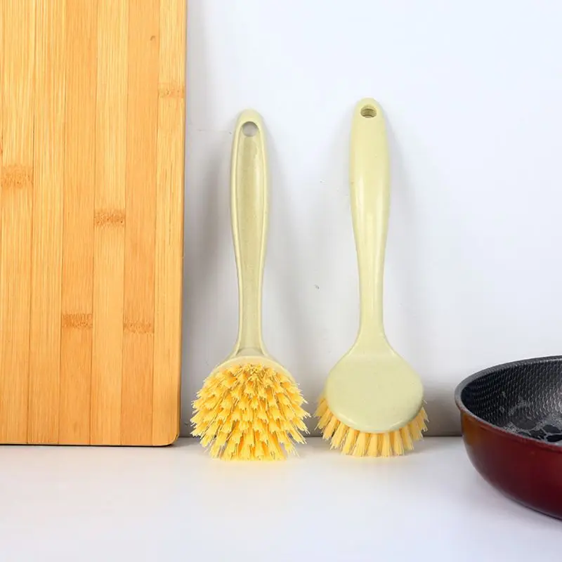 Long Handle tool Cleaning Brush Kitchen Cleaning Utensils Wheat Straw Soft Hair Brush
Long Handle tool Cleaning Brush Kitchen Cleaning Utensils Wheat Straw Soft Hair Brush