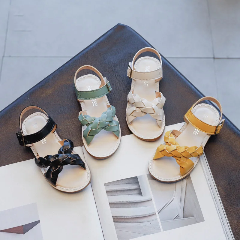 Summer New Fashion Children Shoes Woven Girls Sandals Soft Shoes For Girls Sandals Casual Comfortable Breathable Beach Shoes
Summer New Fashion Children Shoes Woven Girls Sandals Soft Shoes For Girls Sandals Casual Comfortable Breathable Beach Shoes