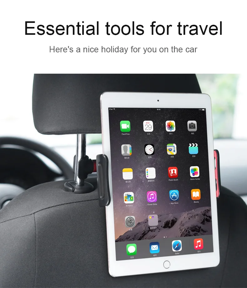 Car Tablet Holder Stand for Iphone Samsung Huawei Xiaomi 4-11 Phone Universal Stand Bracket Back Seat Car Mount Mount
Car Tablet Holder Stand for Iphone Samsung Huawei Xiaomi 4-11 Phone Universal Stand Bracket Back Seat Car Mount Mount