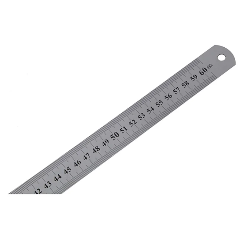 60cm Stainless Metal Measuring Straight Ruler
60cm Stainless Metal Measuring Straight Ruler