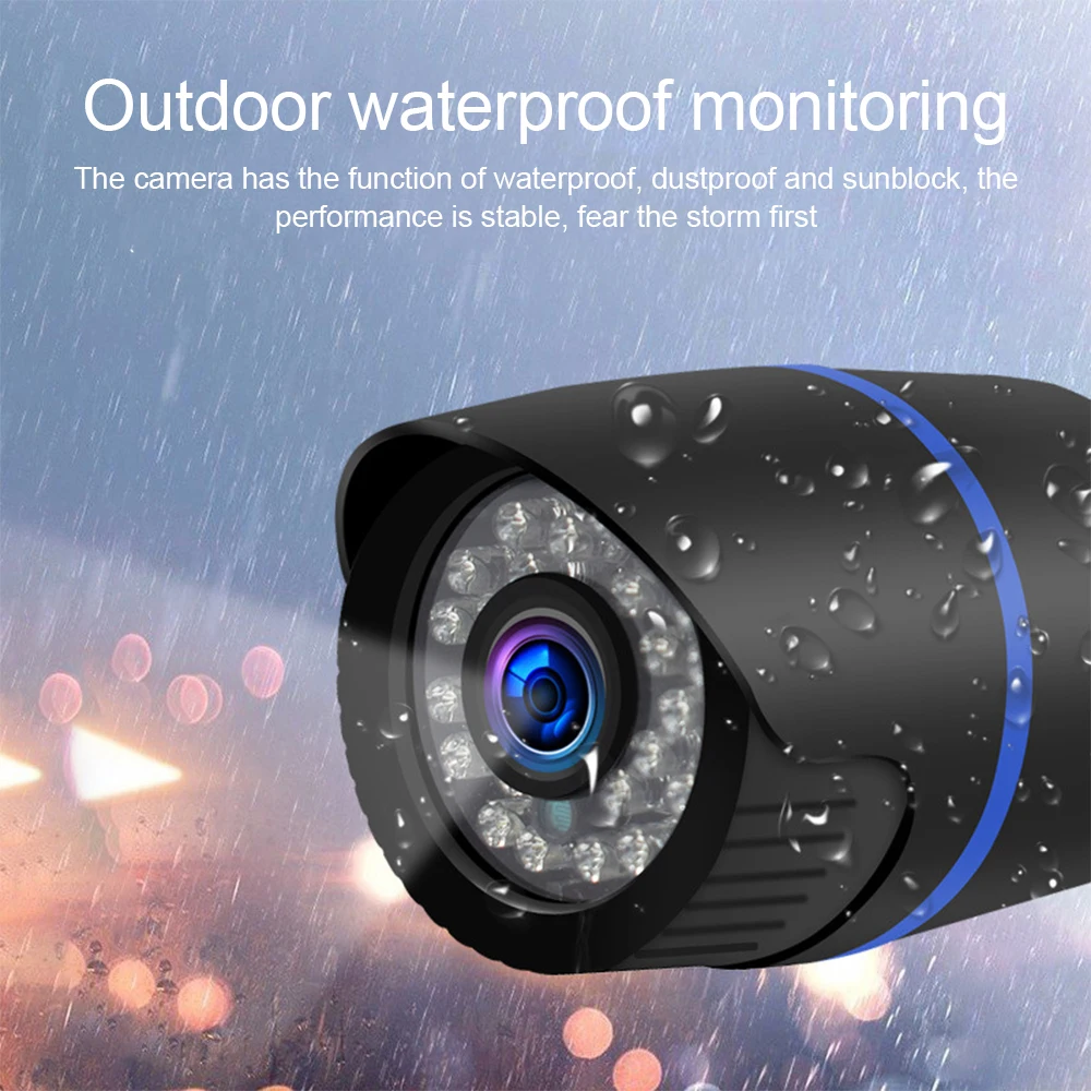 Wireless IP Camera Waterproof IR Night Vision Audio Record P2P Video Home Security Wifi Camera Outdoor CCTV Surveillance
Wireless IP Camera Waterproof IR Night Vision Audio Record P2P Video Home Security Wifi Camera Outdoor CCTV Surveillance
