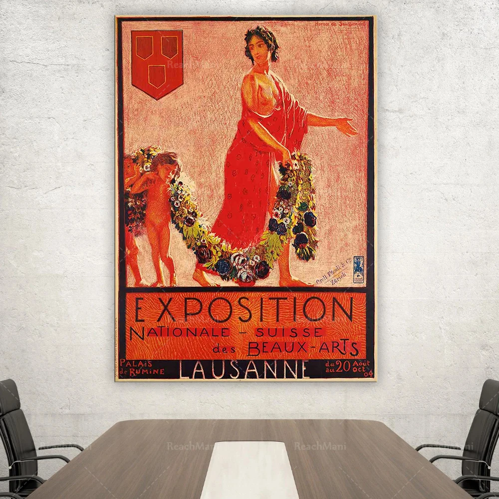 Exhibition Poster | Museum Poster | Vintage Poster | a vintage art museum exhibition poster for Swiss artwork
Exhibition Poster | Museum Poster | Vintage Poster | a vintage art museum exhibition poster for Swiss artwork