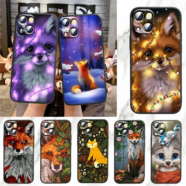 Cute Animal Fox For Apple iPhone 7 8 X XR XS 11 12 13 Pro Max Mini Plus Black luxury Silicone Soft Phone Case
Cute Animal Fox For Apple iPhone 7 8 X XR XS 11 12 13 Pro Max Mini Plus Black luxury Silicone Soft Phone Case