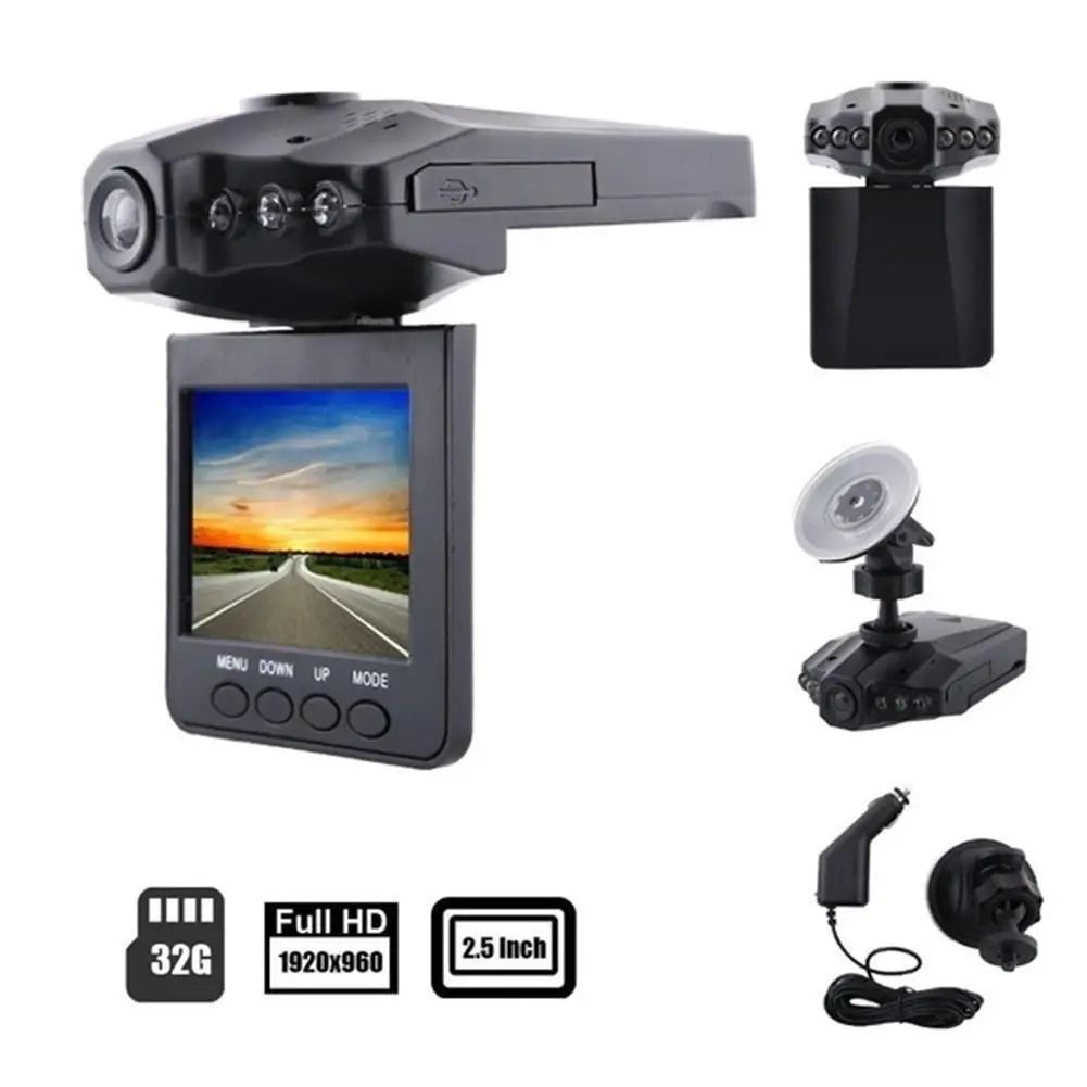 2.2 Inch Dash Cam Car DVR Video Recorder Cycle Recording Driving Recorder Angle Vision Wide Dashcam Registrar Video Night X4Y5
2.2 Inch Dash Cam Car DVR Video Recorder Cycle Recording Driving Recorder Angle Vision Wide Dashcam Registrar Video Night X4Y5