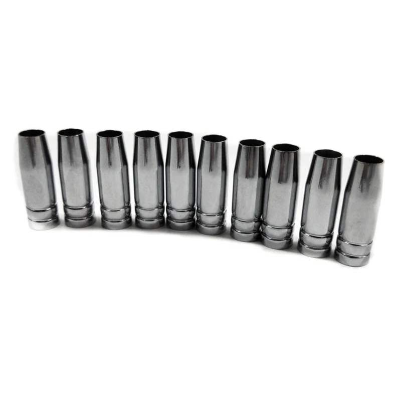 15AK Gas Nozzle 10pcs Euro Style MIG Welding Gun Tip Nozzle Shield Cup for MB 14AK 15AK MIG Welding Torch
15AK Gas Nozzle 10pcs Euro Style MIG Welding Gun Tip Nozzle Shield Cup for MB 14AK 15AK MIG Welding Torch