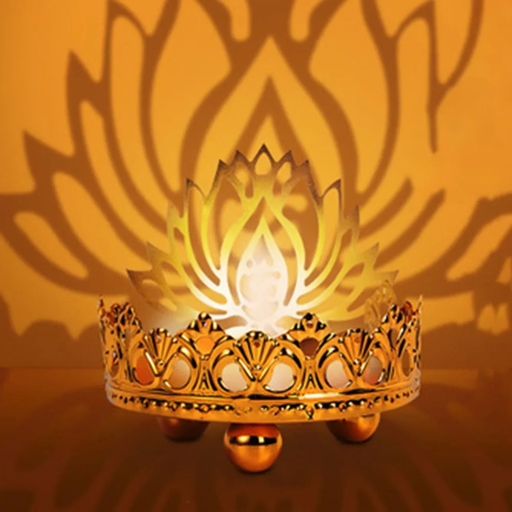 Alloy Candle Holder Hollow Carved Tealight Candle Holder Buddha Candlestick Shadow Metal Home Decoration Buddhist Supplies
Alloy Candle Holder Hollow Carved Tealight Candle Holder Buddha Candlestick Shadow Metal Home Decoration Buddhist Supplies