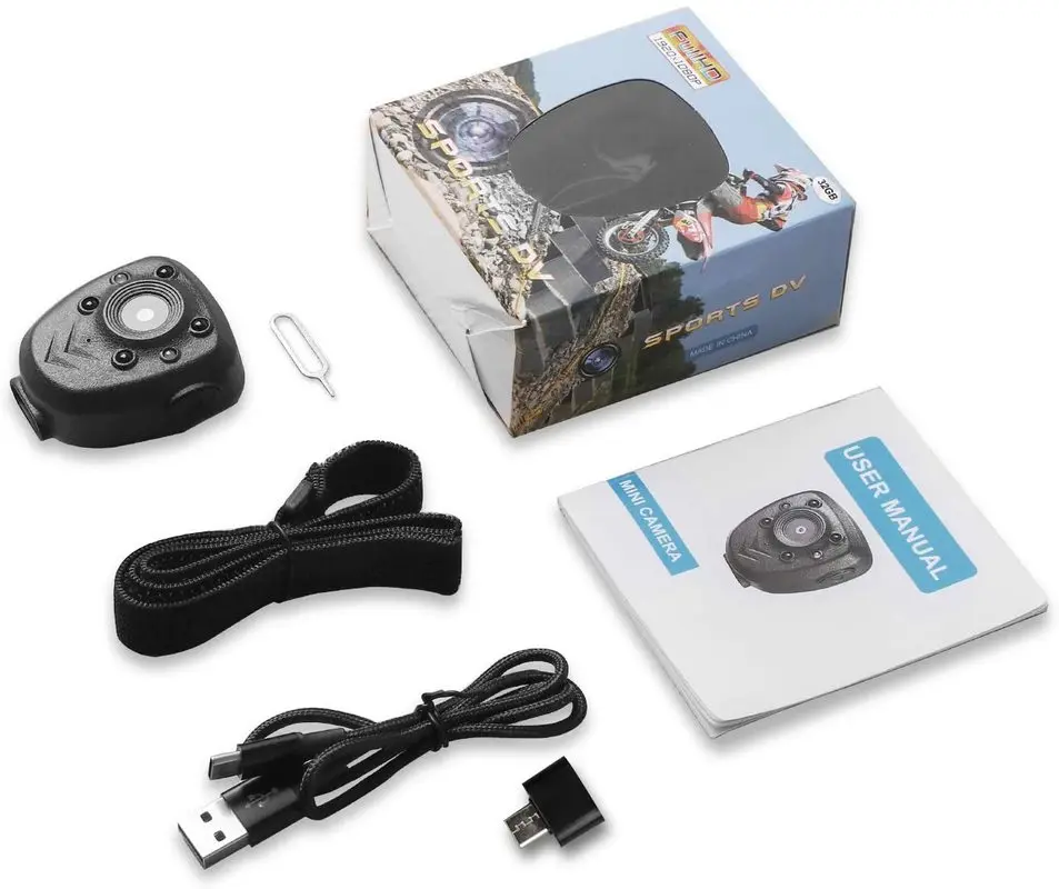 Wearable mini camera recorder with night vision function HD1080P video law enforcement law enforcement security home camera
Wearable mini camera recorder with night vision function HD1080P video law enforcement law enforcement security home camera