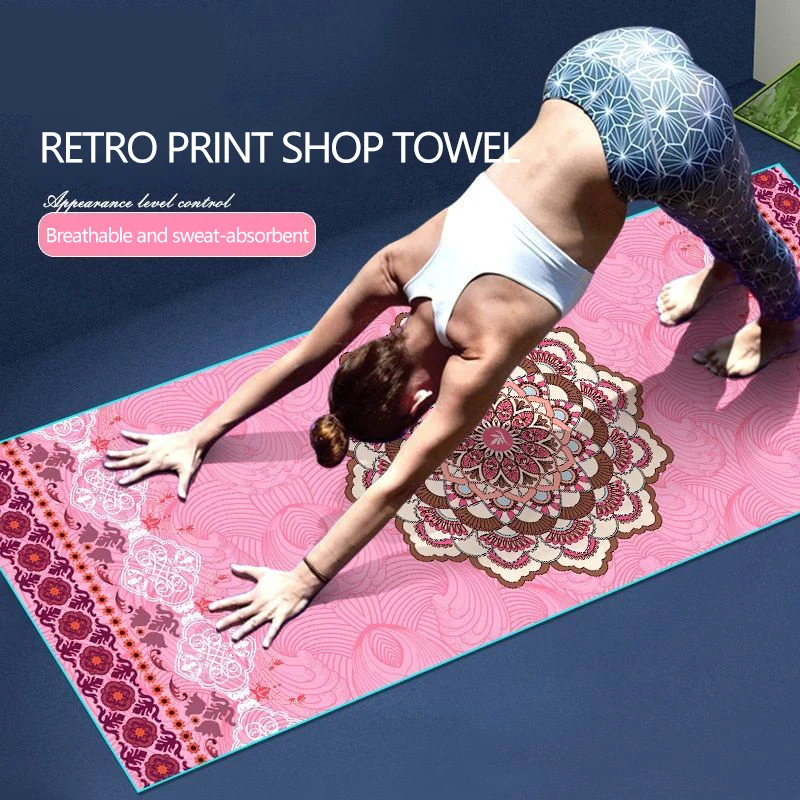 Yoga Mat Towel 188*70cm Printed Yoga Towel Non slip Fitness Workout Mat Cover For Pilates Gym Yoga Blankets 
Yoga Mat Towel 188*70cm Printed Yoga Towel Non slip Fitness Workout Mat Cover For Pilates Gym Yoga Blankets