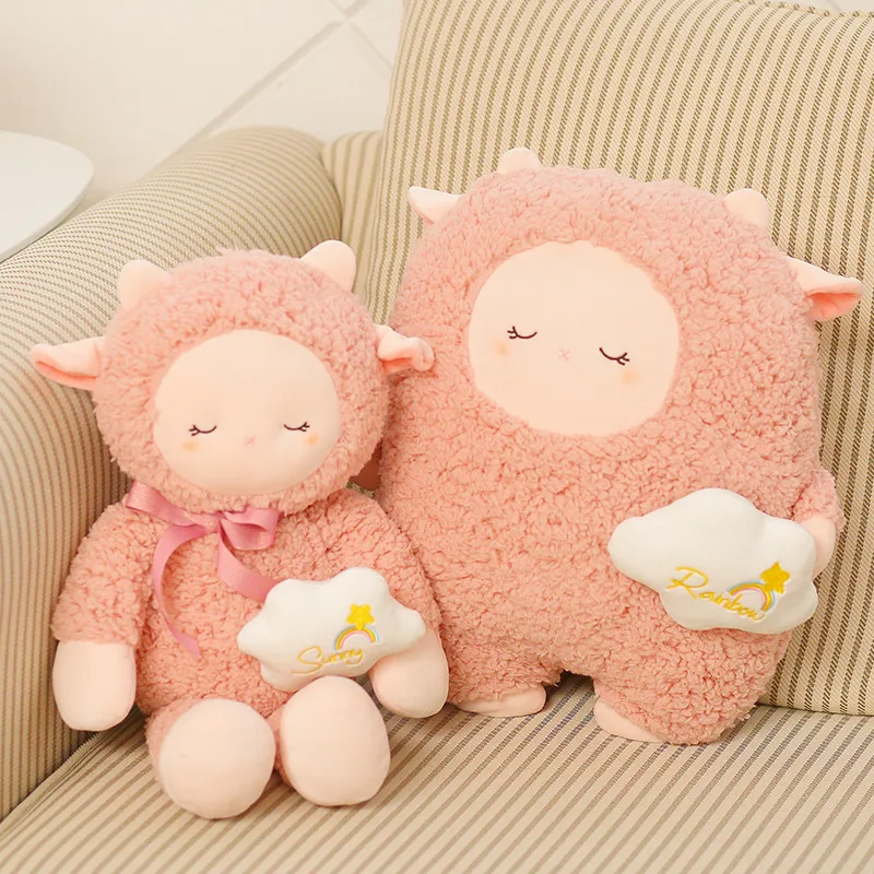 35-80 см Kawaii Плюшевые игрушки овцы, набитое Мягкое Животное из овечьей шерсти плюшевые куклы подушка для девочек на день рождения, подарки на д...
35-80 см Kawaii Плюшевые игрушки овцы, набитое Мягкое Животное из овечьей шерсти плюшевые куклы подушка для девочек на день рождения, подарки на д...