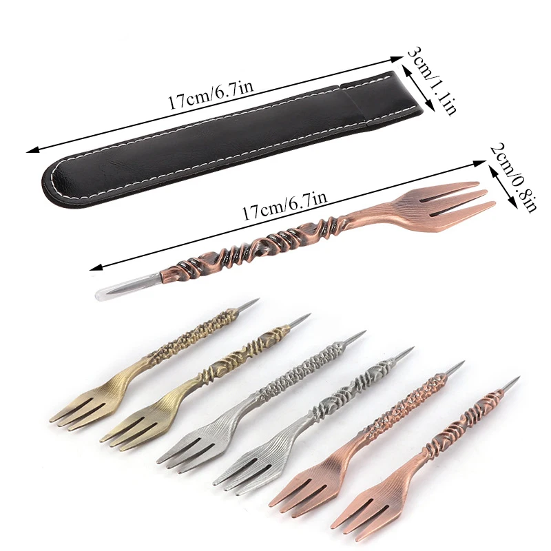 New Exquisite Hookah Fork Portable Convenient Hookah Accessories Durable Metal Fork Fashion Useful Smoke Fork Home Supplies
New Exquisite Hookah Fork Portable Convenient Hookah Accessories Durable Metal Fork Fashion Useful Smoke Fork Home Supplies