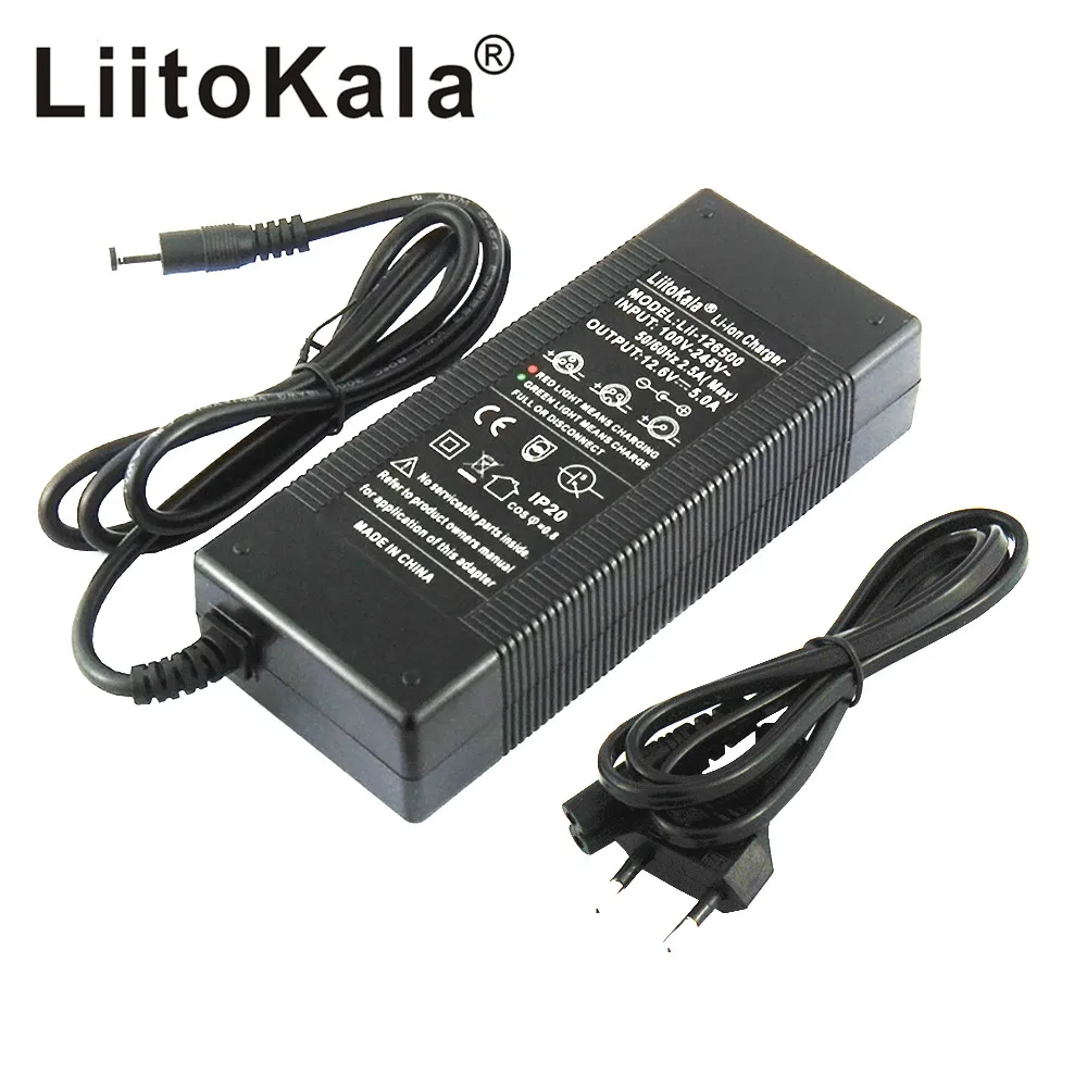 LiitoKala 3S 12.6V 5A Charger Power Supply Adapter 12V lithium Battery pack Li-ion batterites EU/US/AU/UK AC DC plug Converter
LiitoKala 3S 12.6V 5A Charger Power Supply Adapter 12V lithium Battery pack Li-ion batterites EU/US/AU/UK AC DC plug Converter
