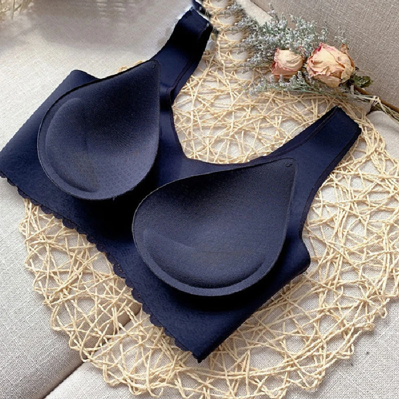 Comfortable Intimates Seamless Fitness Candy Color Women Underwear Gather Shock-Proof Thin Pad Sexy Push Up Bra Bralette Lingeri
Comfortable Intimates Seamless Fitness Candy Color Women Underwear Gather Shock-Proof Thin Pad Sexy Push Up Bra Bralette Lingeri