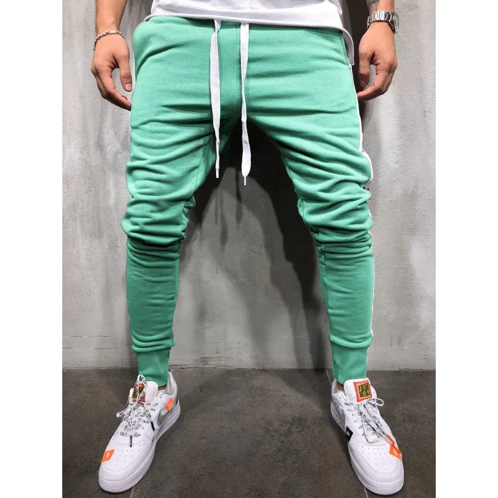 Men's Hip-hop Street Dance Side Stitching Letter Printing Casual Pants Trendy Nine-color Four-yard Sport Pants Sweatpants
Men's Hip-hop Street Dance Side Stitching Letter Printing Casual Pants Trendy Nine-color Four-yard Sport Pants Sweatpants