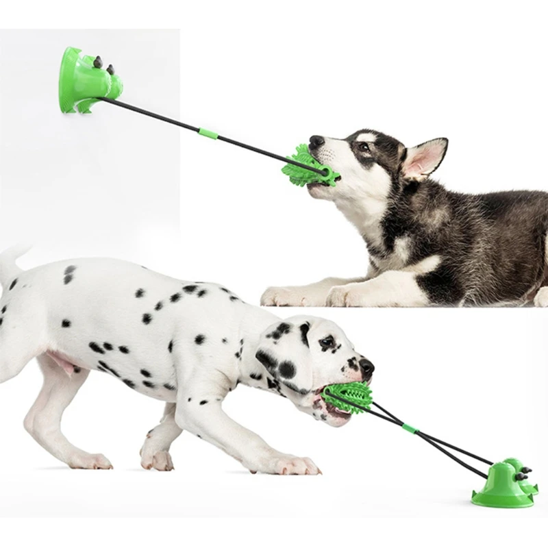 Pet Dog Molar Bite Toy Tug Rope Toothbrush Chewing Ball Suction Cup Detal Care Tooth Cleaning Tool
Pet Dog Molar Bite Toy Tug Rope Toothbrush Chewing Ball Suction Cup Detal Care Tooth Cleaning Tool