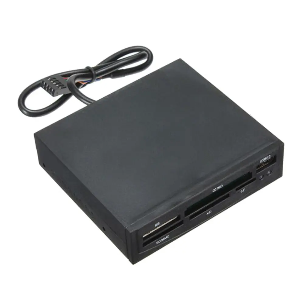 3.5 inchs All-in-one Card Reader Integrated Internal Flash Memory Card Reader + USB 2.0 Hub For Floppy Disk Tray
3.5 inchs All-in-one Card Reader Integrated Internal Flash Memory Card Reader + USB 2.0 Hub For Floppy Disk Tray