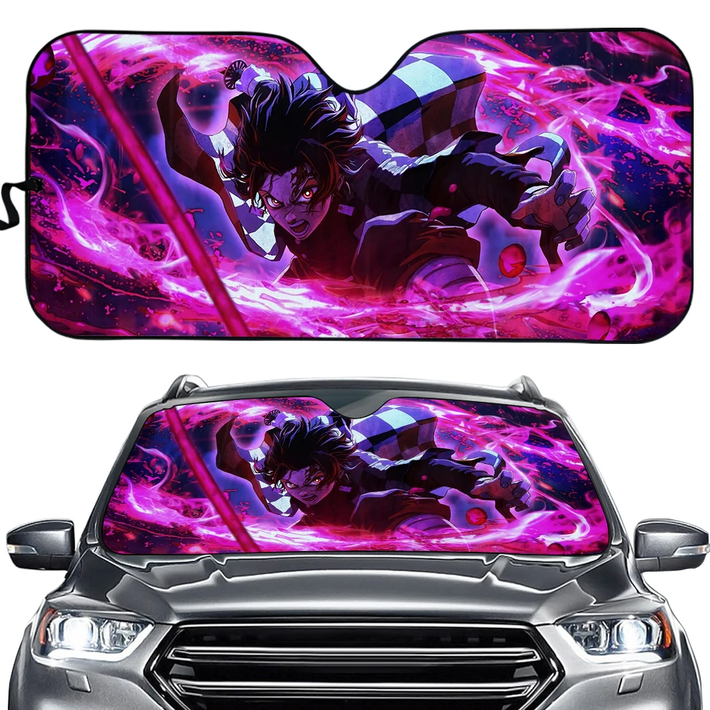 INSTANTARTS Demon Slayer Print Protect Car Interior Car Sun Shade Windshield Durable Car Sun Shade for Windshield Gloss Sunshade
INSTANTARTS Demon Slayer Print Protect Car Interior Car Sun Shade Windshield Durable Car Sun Shade for Windshield Gloss Sunshade