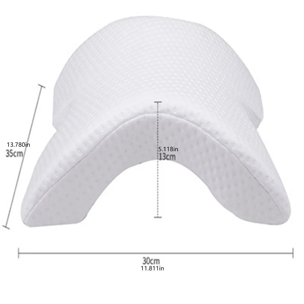 U-Shaped Curved Memory Foam Sleeping Neck Cervical Pillow with Hollow Design Arm Rest Hand Pillow for Couple Side Sleepers
U-Shaped Curved Memory Foam Sleeping Neck Cervical Pillow with Hollow Design Arm Rest Hand Pillow for Couple Side Sleepers