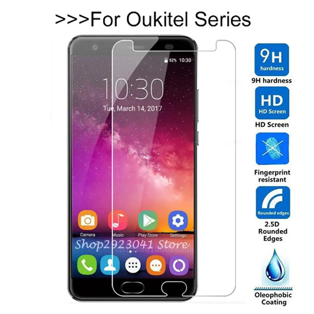 Закаленное стекло для Oukitel k6000 pro plus Защита экрана k10 k10000 k8000 U7 C8 C4 защитная