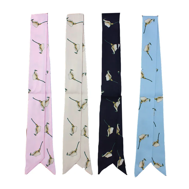 New Design French Flower Women's Scarf Binding Bag Small Ribbon Wrist Scarf Women's Twill Scarf Hair Band
New Design French Flower Women's Scarf Binding Bag Small Ribbon Wrist Scarf Women's Twill Scarf Hair Band