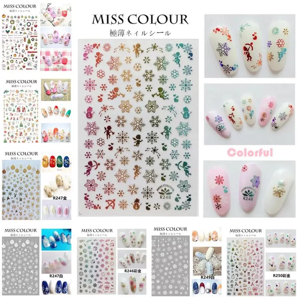 1PCS Christmas 3D Nail Stickers Winter Snowflake Santa Claus Elk Snowman Decals for New Year DIY nail Art Decoration Xmas Gift
1PCS Christmas 3D Nail Stickers Winter Snowflake Santa Claus Elk Snowman Decals for New Year DIY nail Art Decoration Xmas Gift