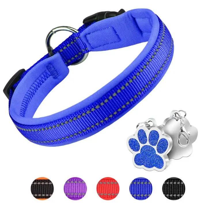MASBRILL Pet Dog Collar Reflective Dog Collar Soft Polyester Nylon Padded Breathable Durable Dog Collar Pet Supplies Accessories
MASBRILL Pet Dog Collar Reflective Dog Collar Soft Polyester Nylon Padded Breathable Durable Dog Collar Pet Supplies Accessories