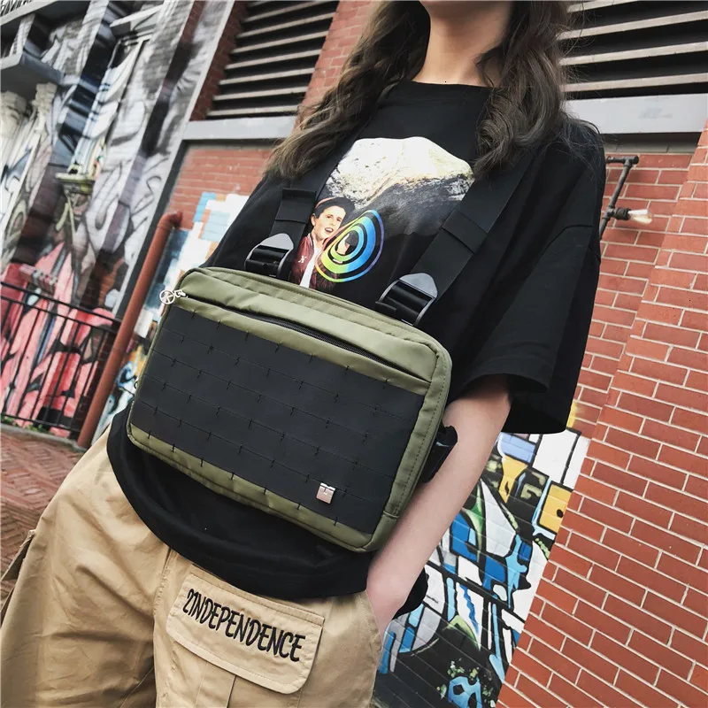 hot Multi-functional tactical chest rig bag function package men's chest bag outdoor nylon new fashion women's Messenger bag 
hot Multi-functional tactical chest rig bag function package men's chest bag outdoor nylon new fashion women's Messenger bag