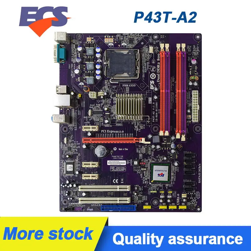 ЕЭК P43T-A2 рабочего Материнская плата Intel P43 LGA 775 DDR2 16GB SATA II блок питания ATX используется комплект
ЕЭК P43T-A2 рабочего Материнская плата Intel P43 LGA 775 DDR2 16GB SATA II блок питания ATX используется комплект
