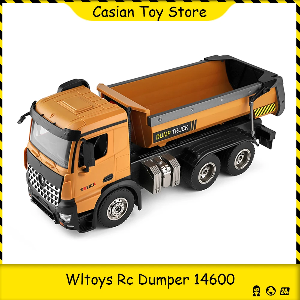Wltoys 14600 1:14 полноприводный Радиоуправляемый автомобиль, самосвал с дистанционным управлением, 2,4 ГГц, Радиоуправление, самосвал, инженерная ...
Wltoys 14600 1:14 полноприводный Радиоуправляемый автомобиль, самосвал с дистанционным управлением, 2,4 ГГц, Радиоуправление, самосвал, инженерная ...