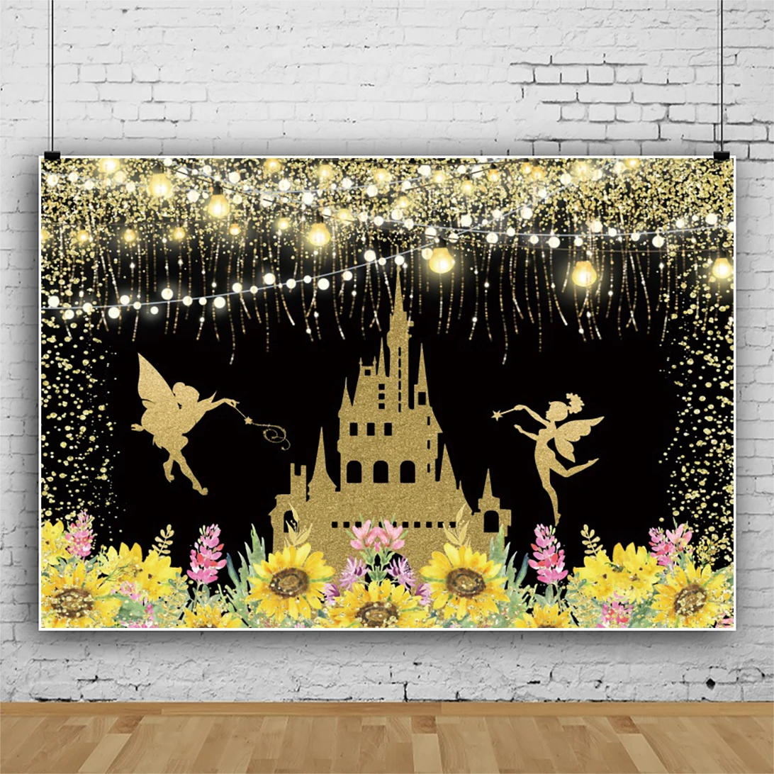 Laeacco, танцевальный эльф, золотой замок, кисточка, детский день рождения, фотографический фон в горошек 
Laeacco, танцевальный эльф, золотой замок, кисточка, детский день рождения, фотографический фон в горошек