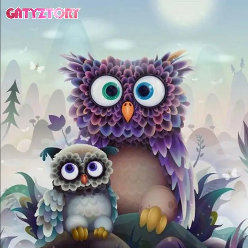 GATYZTORY Owl Diy Full Square Round Diamond Painting Animals 5D Diamond Embroidery Mosaic House Cross Stitch Home Decor Gift
GATYZTORY Owl Diy Full Square Round Diamond Painting Animals 5D Diamond Embroidery Mosaic House Cross Stitch Home Decor Gift