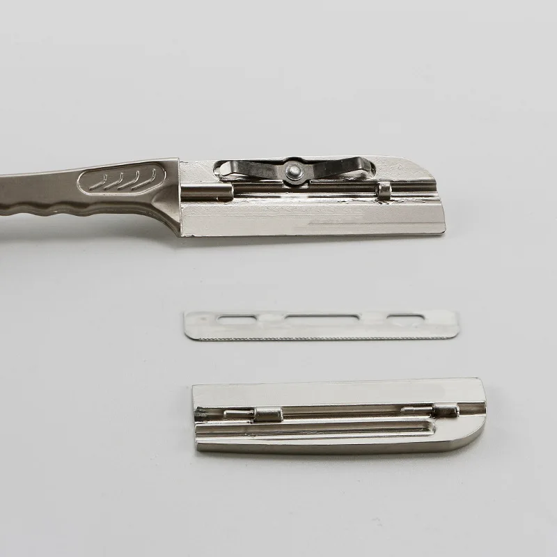 Wood Handle Blade Shaving Razors Professional Barber Shaver Eyebrow Razor Men's Replaceable Blade Razor Hair Knife G0104
Wood Handle Blade Shaving Razors Professional Barber Shaver Eyebrow Razor Men's Replaceable Blade Razor Hair Knife G0104