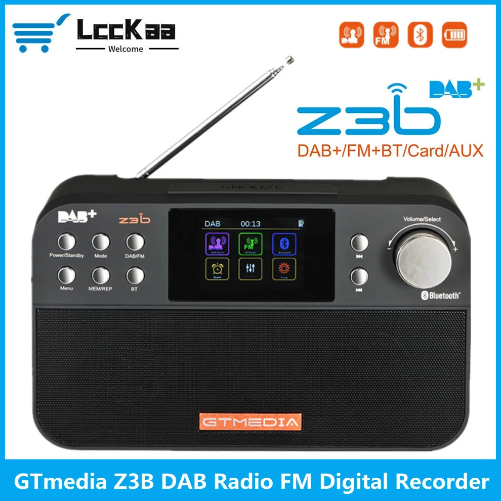 LccKaa Z3 Z3B Portable Radio FM DAB,Stereo/ RDS Multi Band Radio Speaker,with LCD Display,Alarm Clock,Support Micro SD TF Card
LccKaa Z3 Z3B Portable Radio FM DAB,Stereo/ RDS Multi Band Radio Speaker,with LCD Display,Alarm Clock,Support Micro SD TF Card