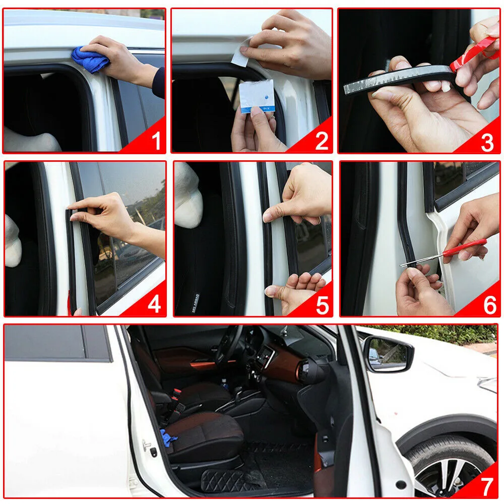 Door Car Sealing Strip Dustproof Hood Moulding Soundproof Trim Trunk Weatherstrip
Door Car Sealing Strip Dustproof Hood Moulding Soundproof Trim Trunk Weatherstrip