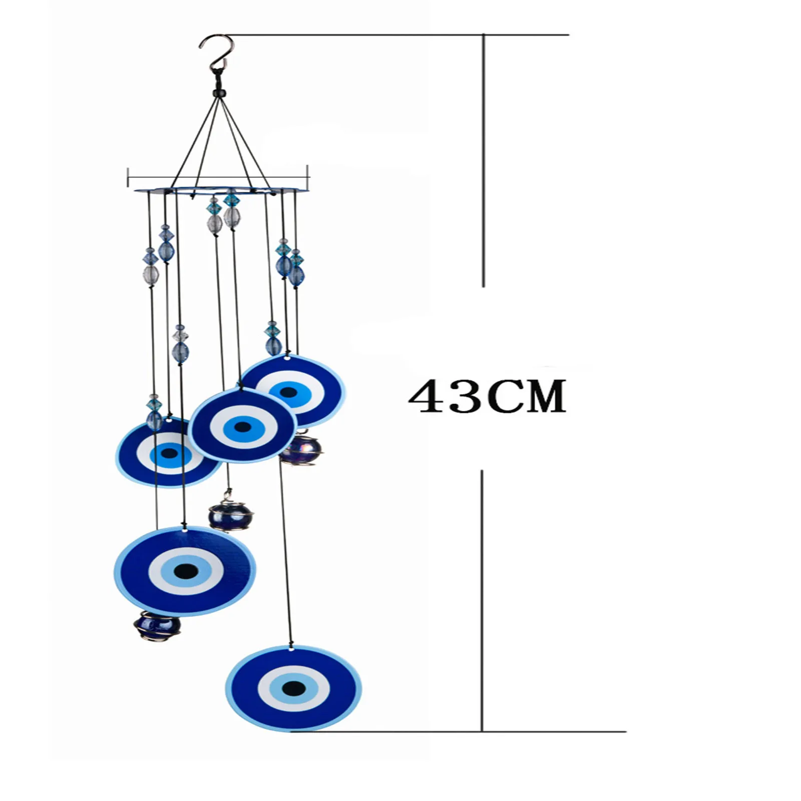 Amazing Wind Chimes with S Hook Gift For Garden Patio Balcony and Indoor Decor
Amazing Wind Chimes with S Hook Gift For Garden Patio Balcony and Indoor Decor