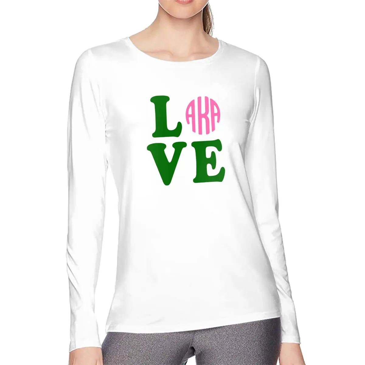 Alpha Kappa Alpha Fall Tops for Women Long Sleeve Casual T Shirts Loose Fitting Basic Crewneck Quick Dry Running Workout
Alpha Kappa Alpha Fall Tops for Women Long Sleeve Casual T Shirts Loose Fitting Basic Crewneck Quick Dry Running Workout