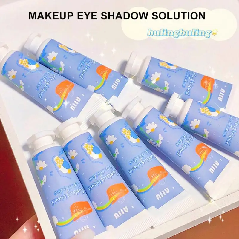 Makeup Eyeshadow Rejuvenation Glass Round Tube Eyeshadow Monochrome Sequins Toothpaste Tube Crushed Liquid Eyeshadow Female
Makeup Eyeshadow Rejuvenation Glass Round Tube Eyeshadow Monochrome Sequins Toothpaste Tube Crushed Liquid Eyeshadow Female