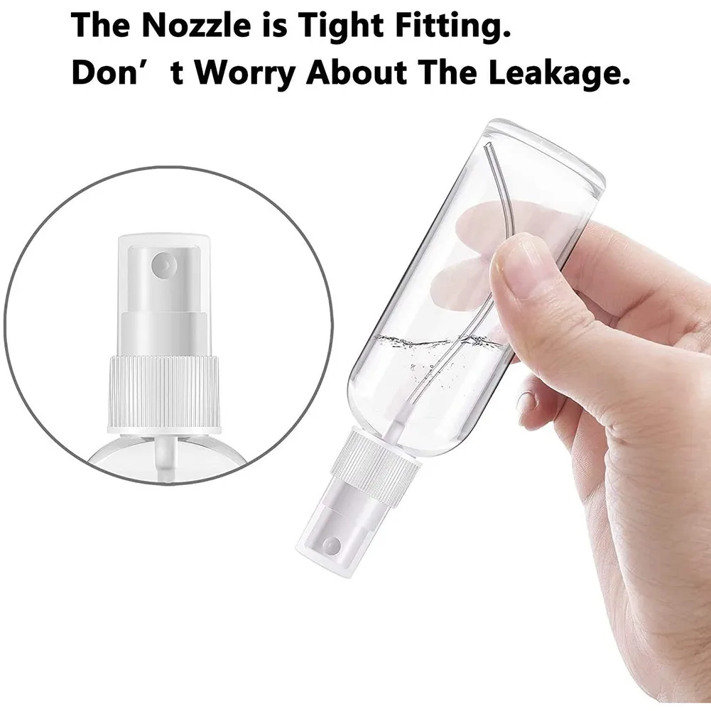 1pcs 50ml Empty Spray Bottle Transparent Refillable Plastic Pump Spray Bottles Portable Travel Perfume Atomiser Outdoor Tools
1pcs 50ml Empty Spray Bottle Transparent Refillable Plastic Pump Spray Bottles Portable Travel Perfume Atomiser Outdoor Tools
