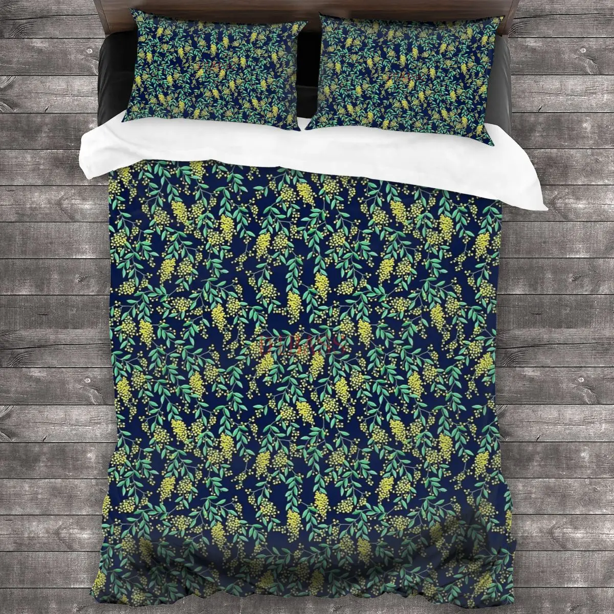 Golden Wattle - Navy 100%Pure Cotton Comforter Set with 2 Pillowcase,Soft Microfiber Duvet Cover Set, Bedding Sets Bed Set
Golden Wattle - Navy 100%Pure Cotton Comforter Set with 2 Pillowcase,Soft Microfiber Duvet Cover Set, Bedding Sets Bed Set