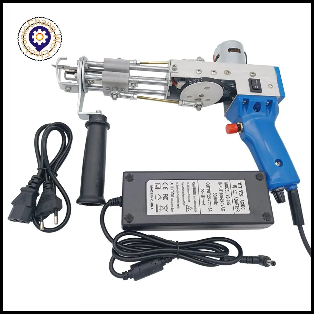 Handheld electric carpet two-in-one tufting gun AK-I carpet weaving flocking machine cut pile cut pile loop pile
Handheld electric carpet two-in-one tufting gun AK-I carpet weaving flocking machine cut pile cut pile loop pile